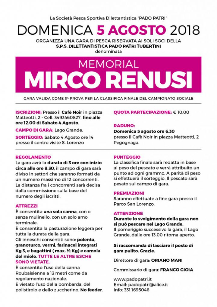 Memorial Mirco Renusi